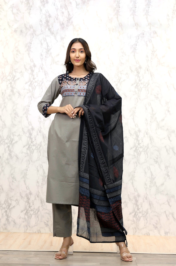 Kurti Pant Dupatta Set