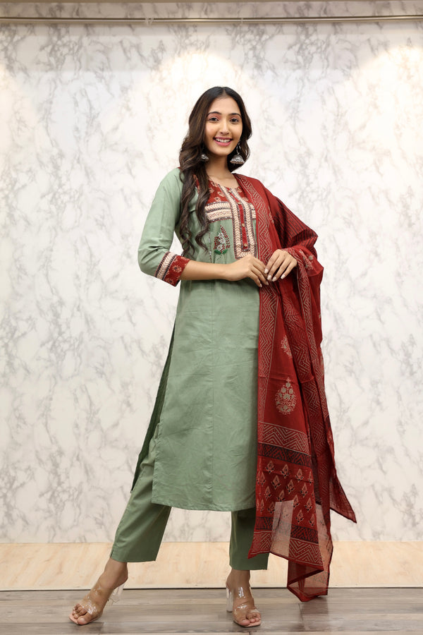 Kurti Pant Duppata set