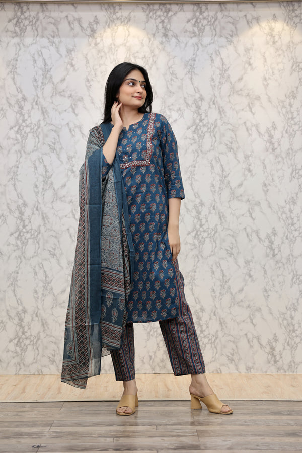 Kurti Pant Dupatta Set