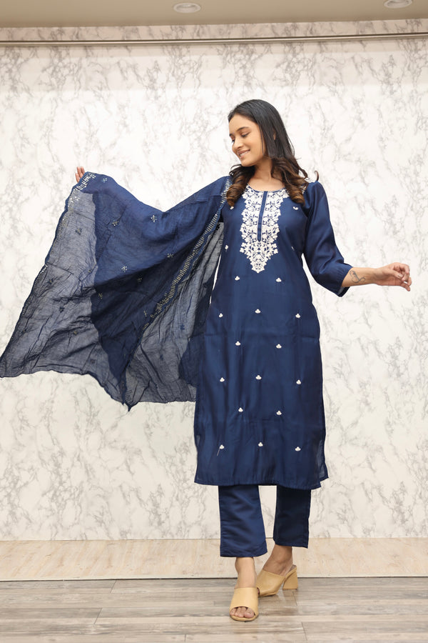 Kurti Pant Dupatta Set