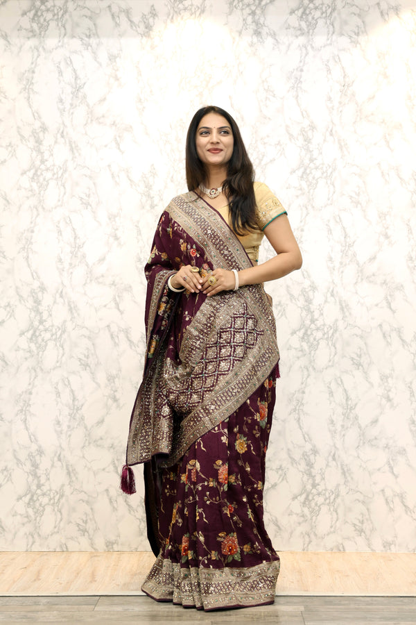 Designer saree