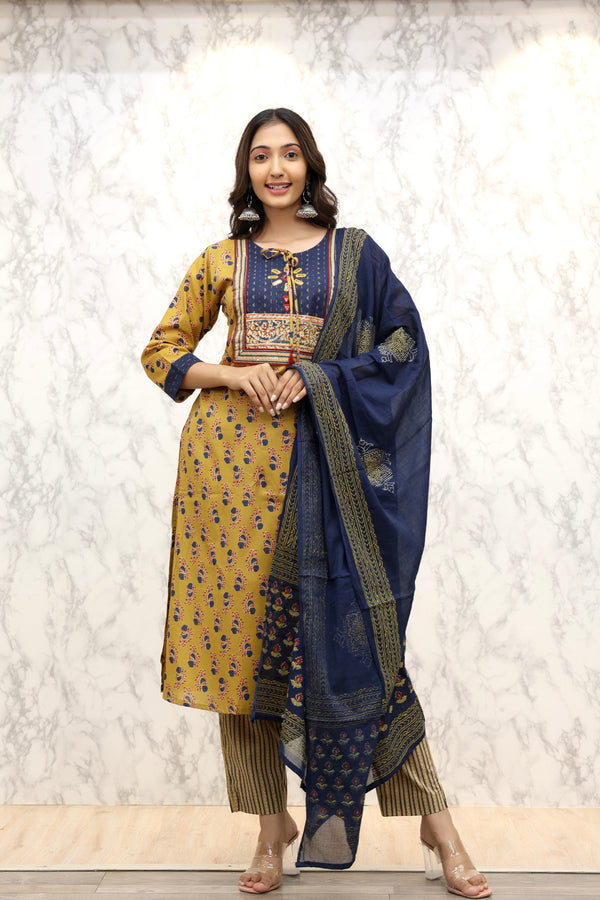 Kurti Pant Dupatta Set