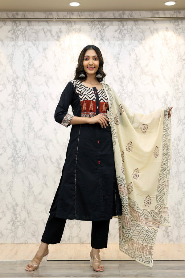 Kurti Pant Dupatta Set