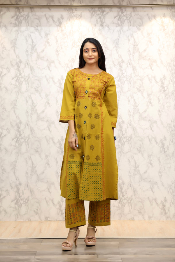 Kurti Pant Set